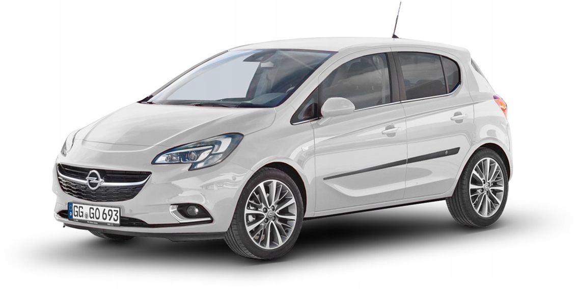 Boční lišty dveří Opel Corsa E, 2015-2019, 5 dveř.
