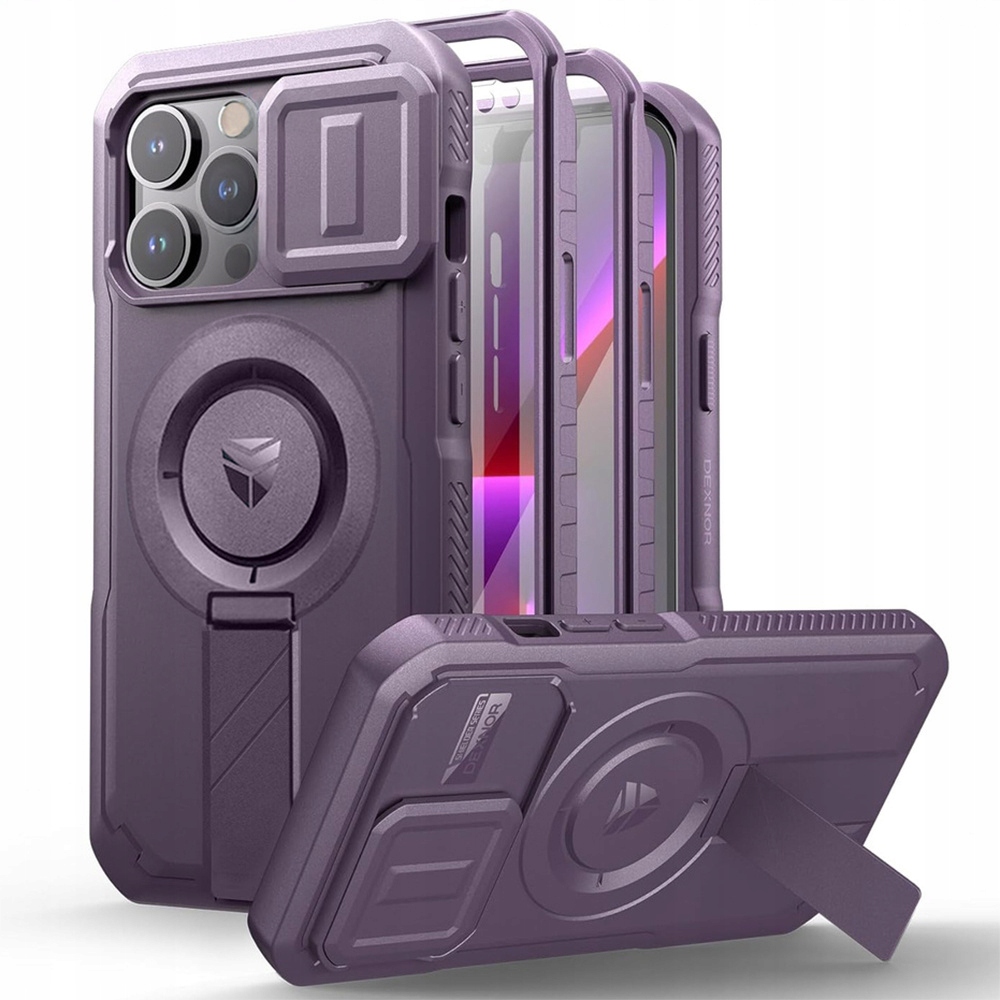 Pouzdro Dexnor Pro Iphone 13 Pro S Rychlou Magsafe Podložkou Pro Ochranu Fotoaparátu
