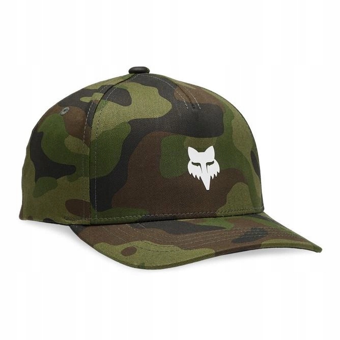 Kšiltovka Fox Junior Head Snapback Green Camo zelená Bonus