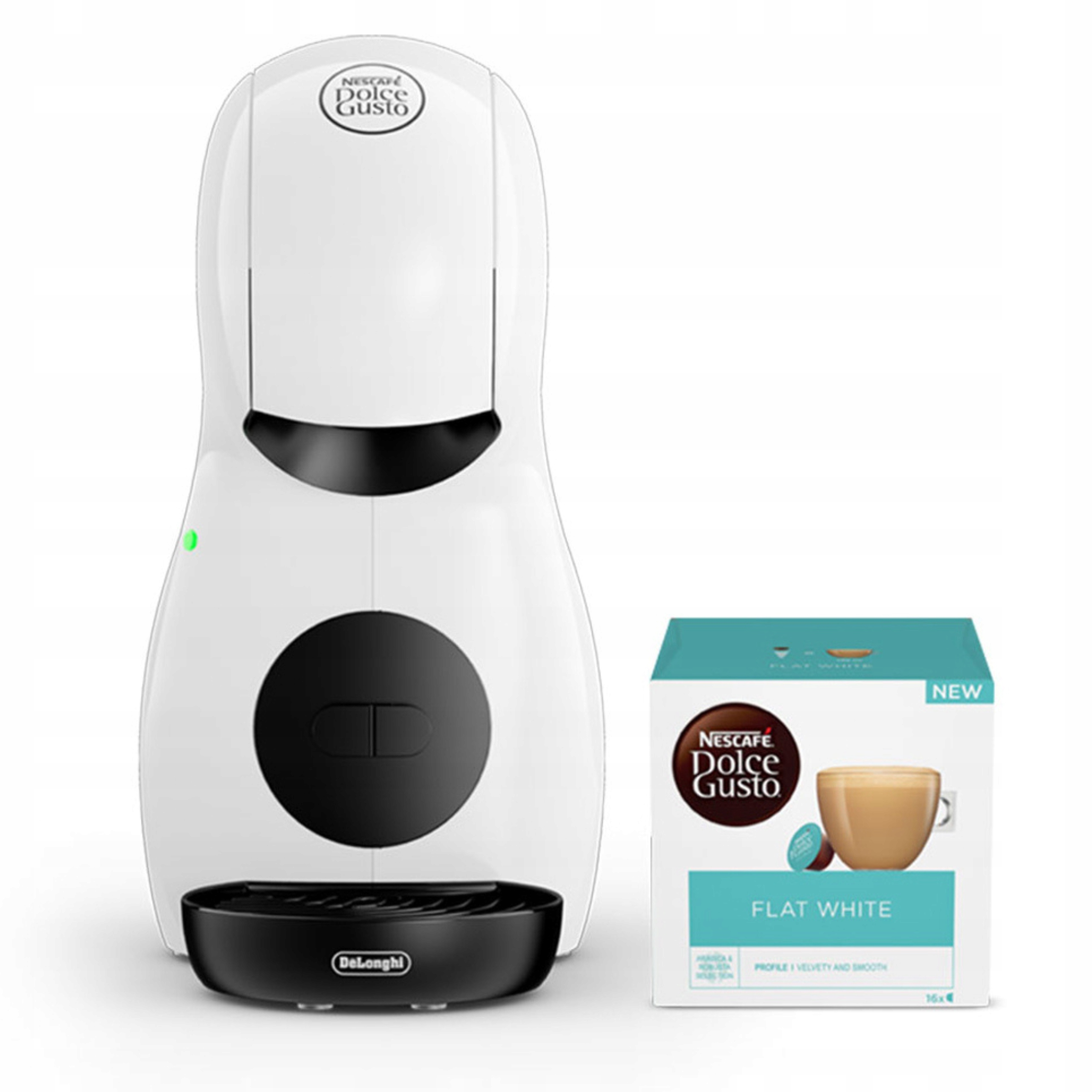 Ekspres DeLonghi Dolce Gusto Piccolo Xs EDG110.WB Biały Kapsułki