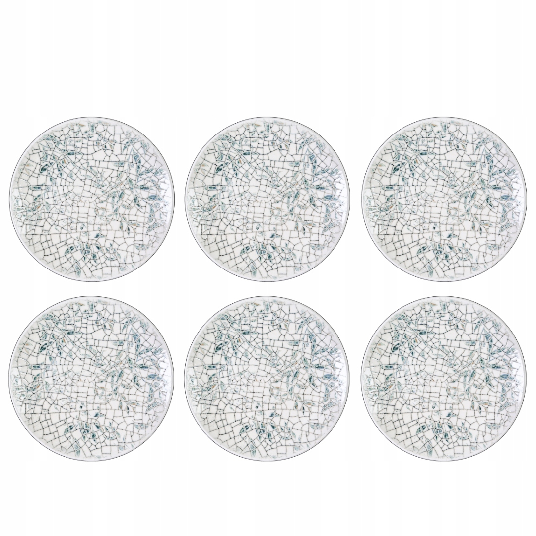 Porcelánový obedový tanier okrúhly, plochý, morský, odtieň Wilmax 27 cm