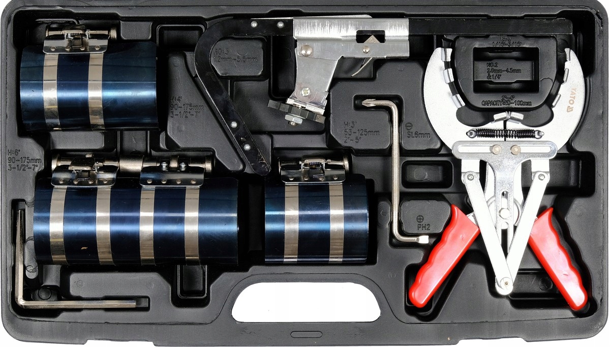 ZESTAW DO OBSŁUGI PIERŚCIENI TŁOKOWYCH 10EL YATO