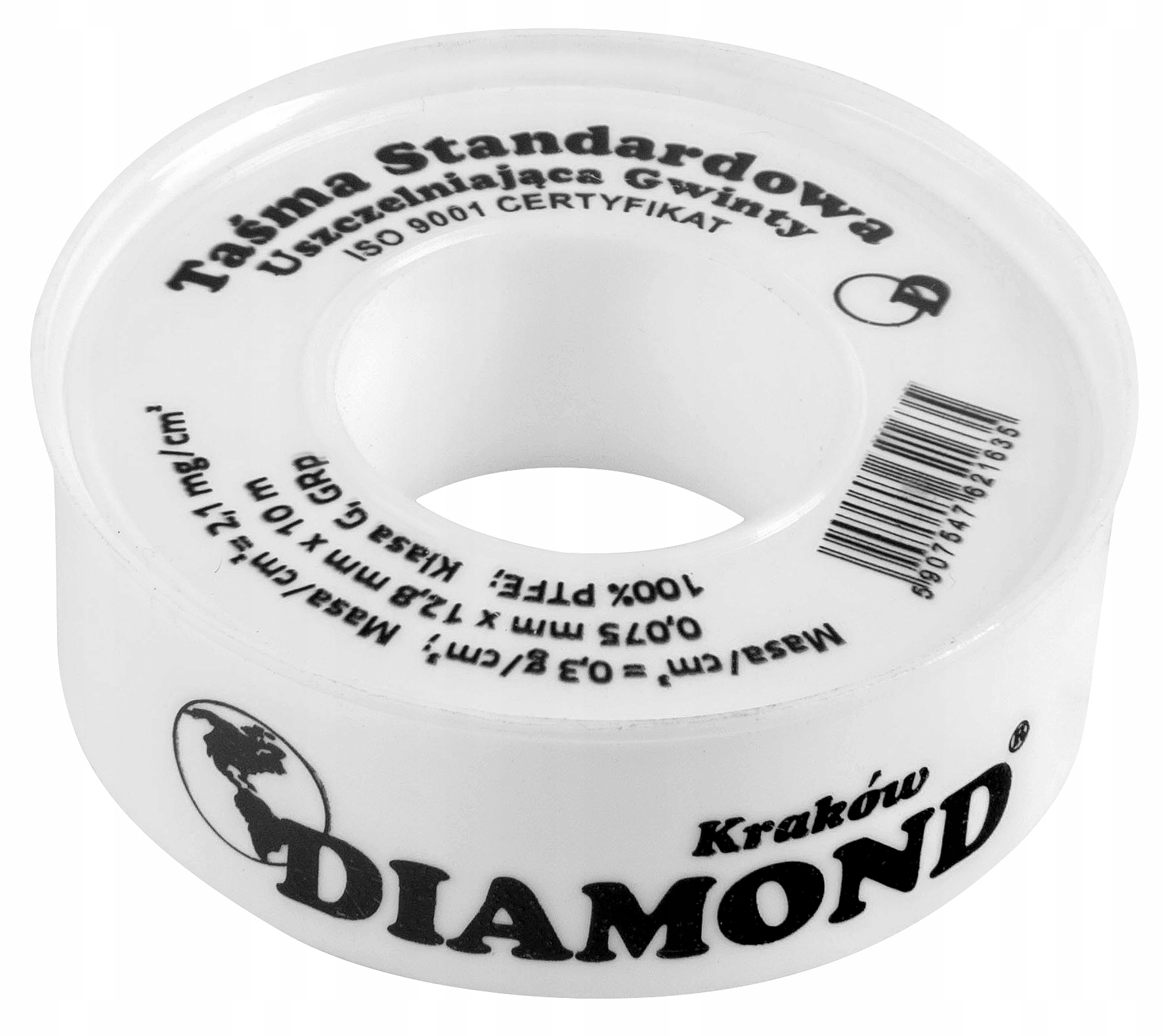 

Taśma Teflonowa Uszczelniająca Diamond 10mx12mm