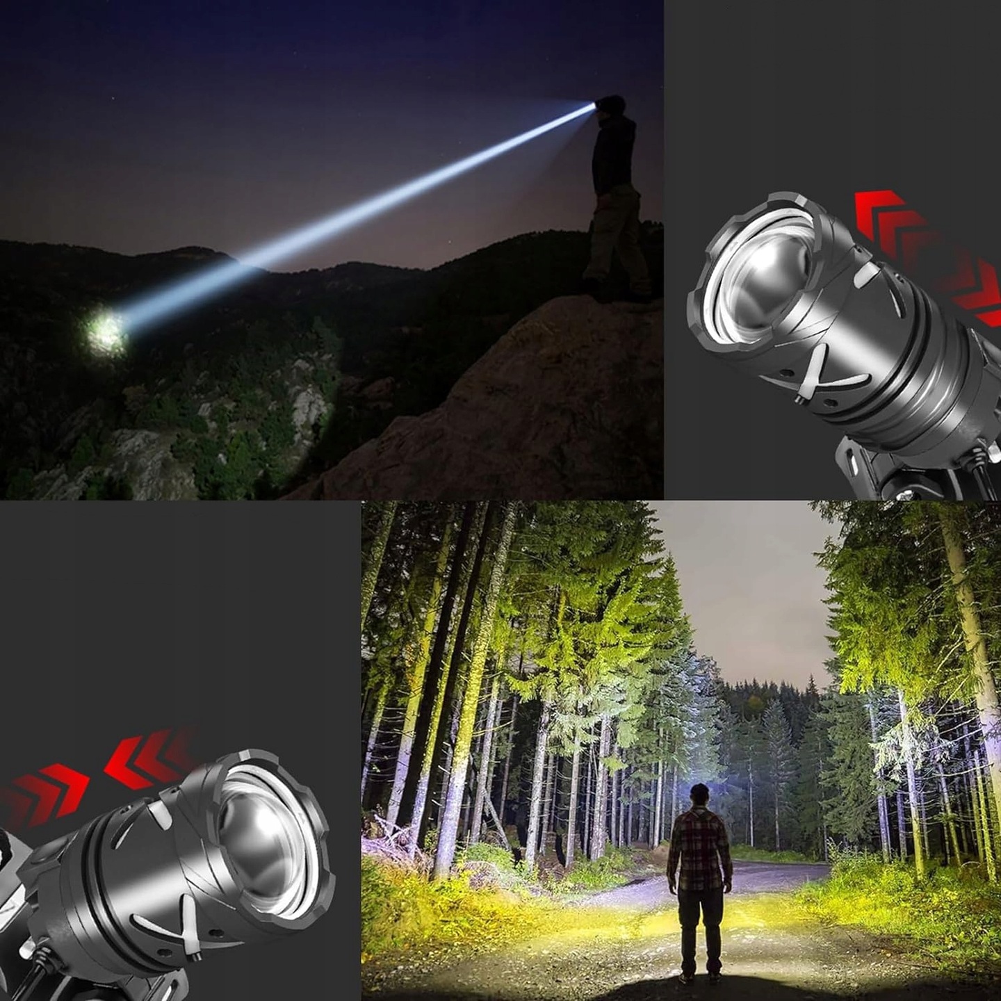 Latarka czołowa Videx 1400 lm LED Model H056