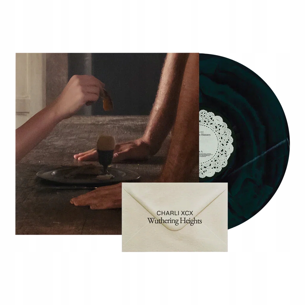 Charli XCX Wuthering Heights, Lp vinyl černo-zelený mramor