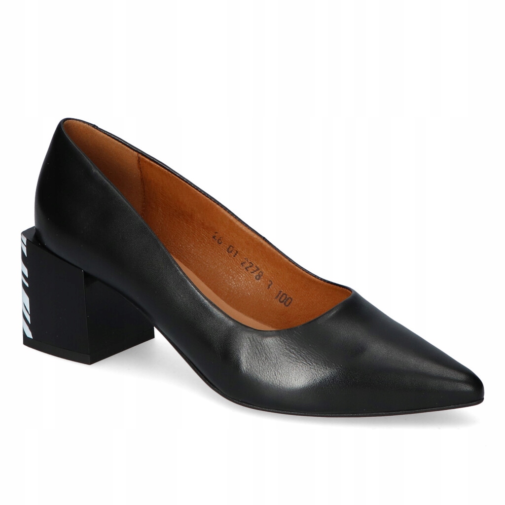 Boty Laura Messi 2278/100 Černé lico zebra 38