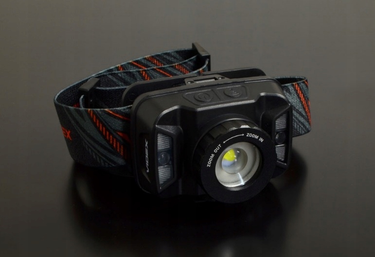 LATARKA CZOŁOWA LED Bardzo Mocna Z Zoomem Kilka Trybów Pracy Stroboskop 5W Kod producenta VLF-H045Z