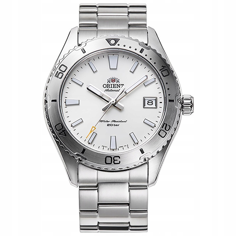 Pánské Hodinky Orient RA-AC0Q03S10B stříbrný náramek