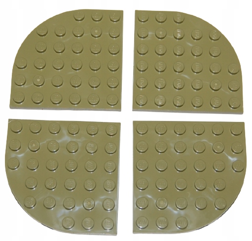 

Lego 6003 Płytka 6x6 oliwkowy Nowa (20g) 4 szt.