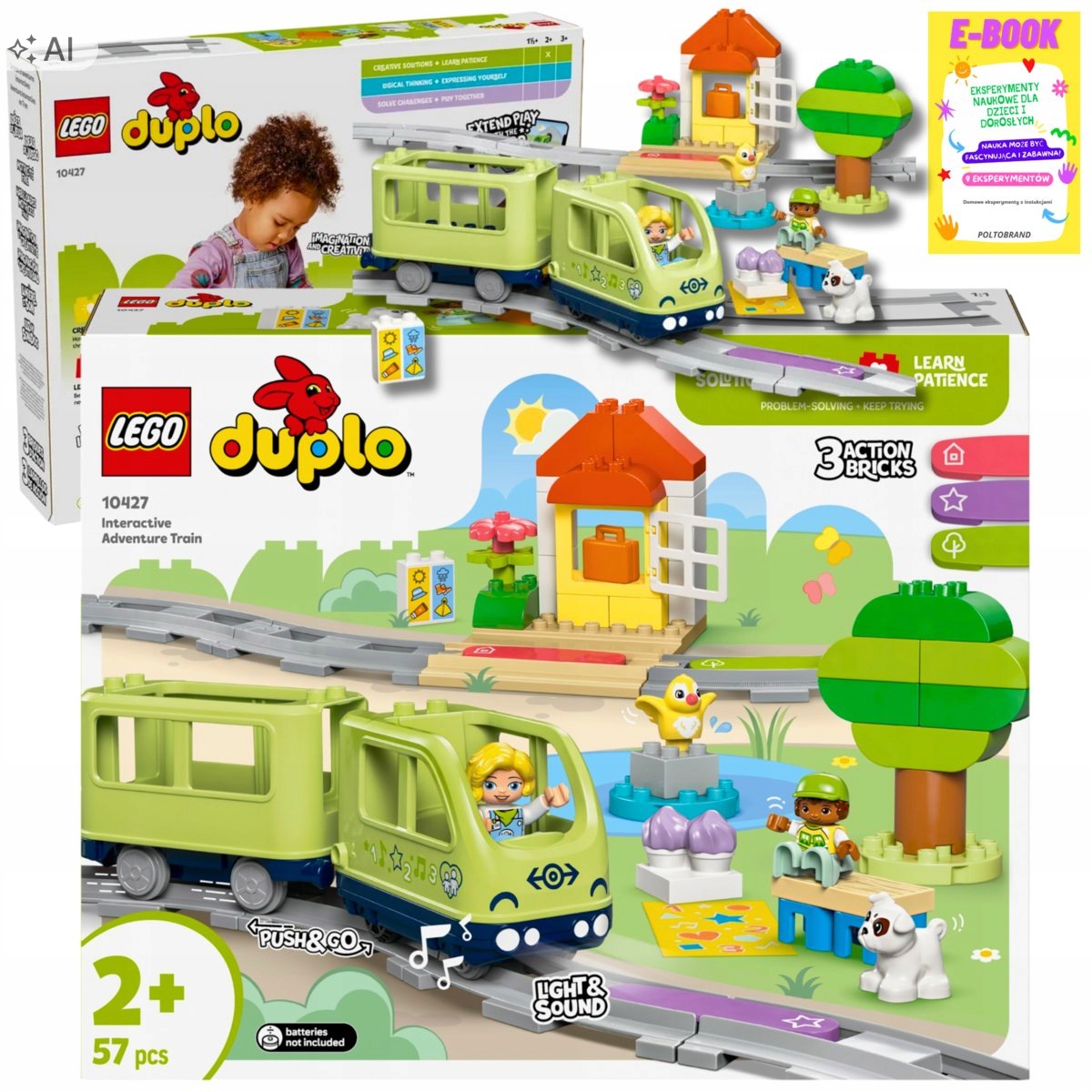 Lego Duplo Przygoda Interaktywnym Pociągiem Dla Malucha Ebook