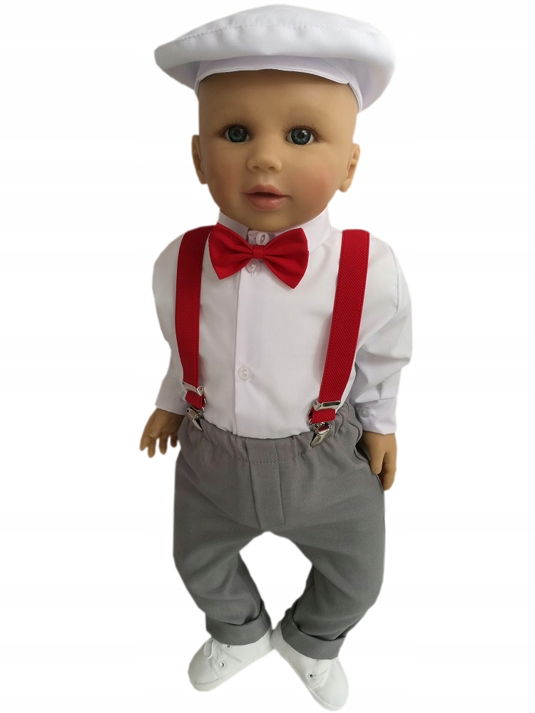 UBRANKO DO CHRZTU KOMPLET NA CHRZEST DLA CHŁOPCA NA PRZYJECIE WESELE R62 Waga produktu z opakowaniem jednostkowym 1 kg