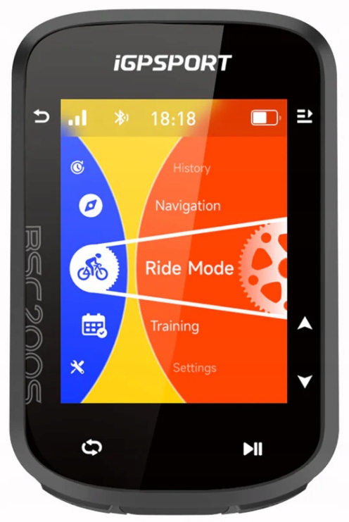 Cyklopočítač s navigací iGPSPORT BSC200S