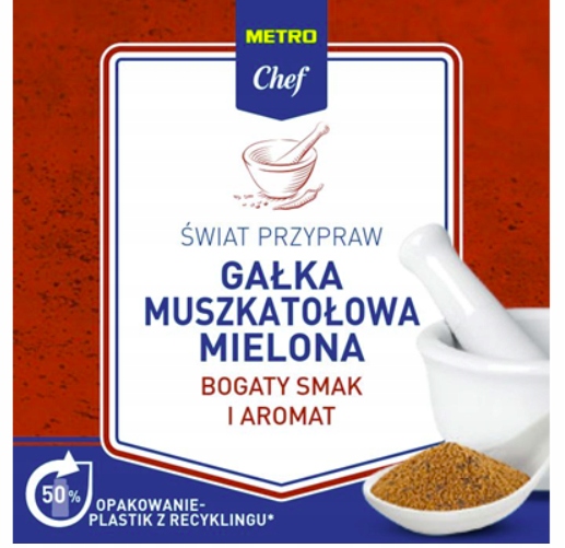 Metro Chef Mletý muškátový oříšek 170 g