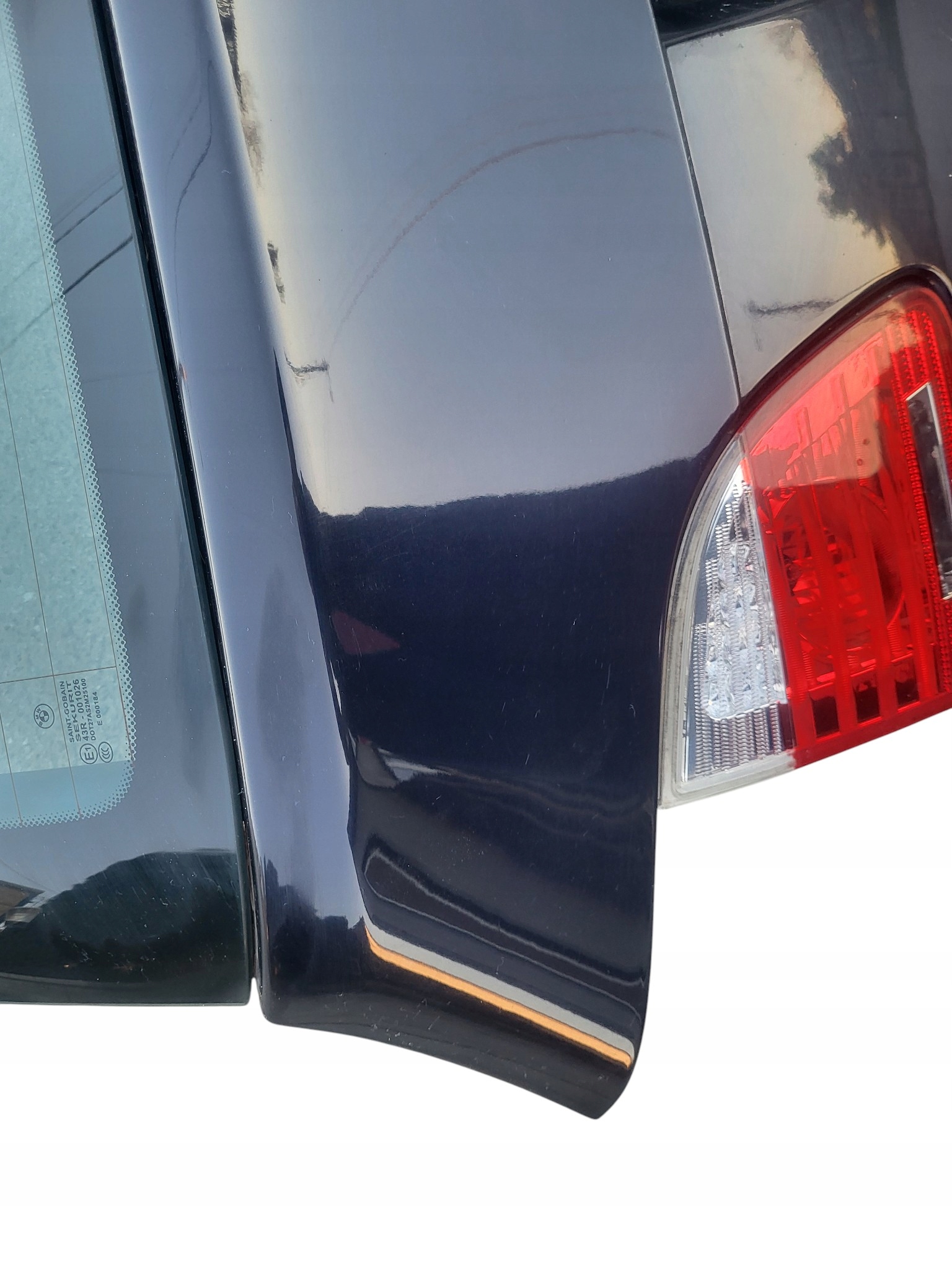 kapota kufru záď BMW E61 MONACOBLAU