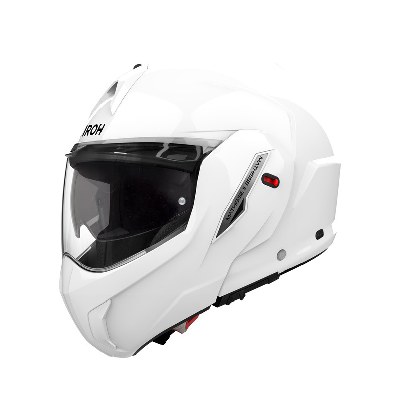 Motocyklová Čeľusťová Prilba Airoh Mathisse 2 Color White Gloss L