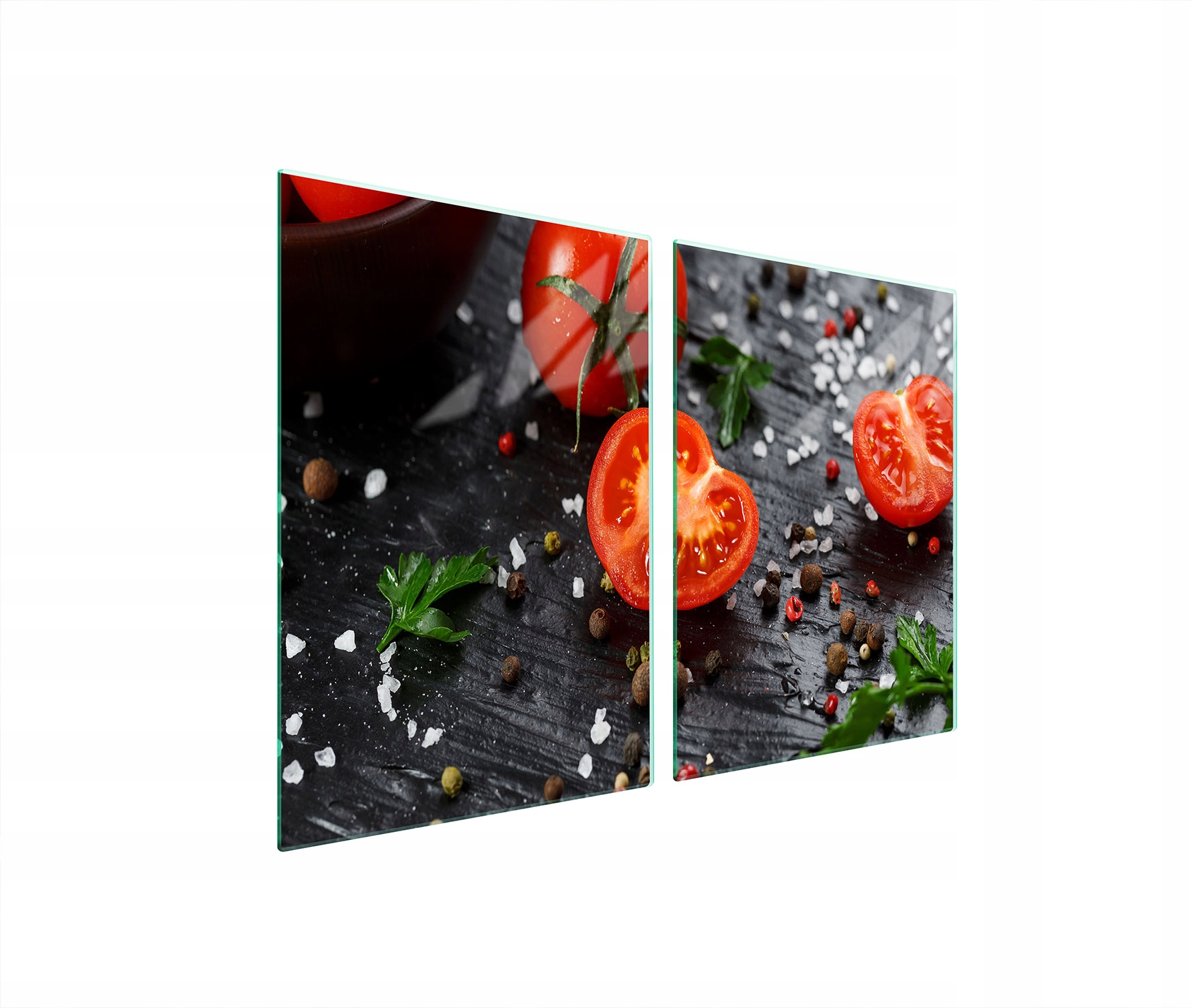 Ochranná Skleněná Deska Do Kuchyně 2x45x52 Rajče Tvrzené Sklo