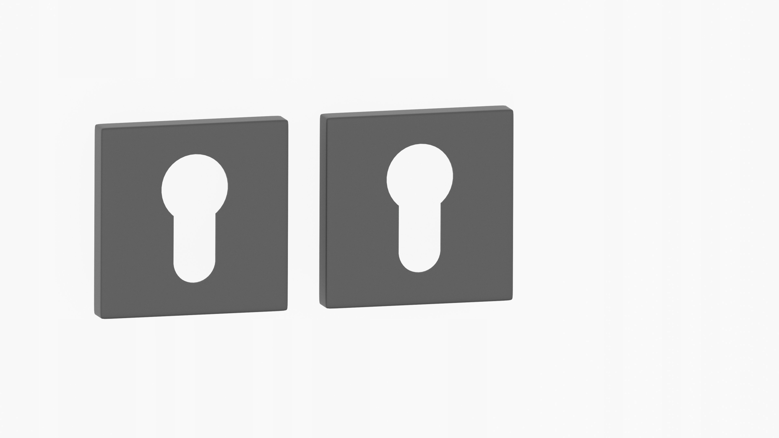 Spodní rozeta pod vložku Slin antracit