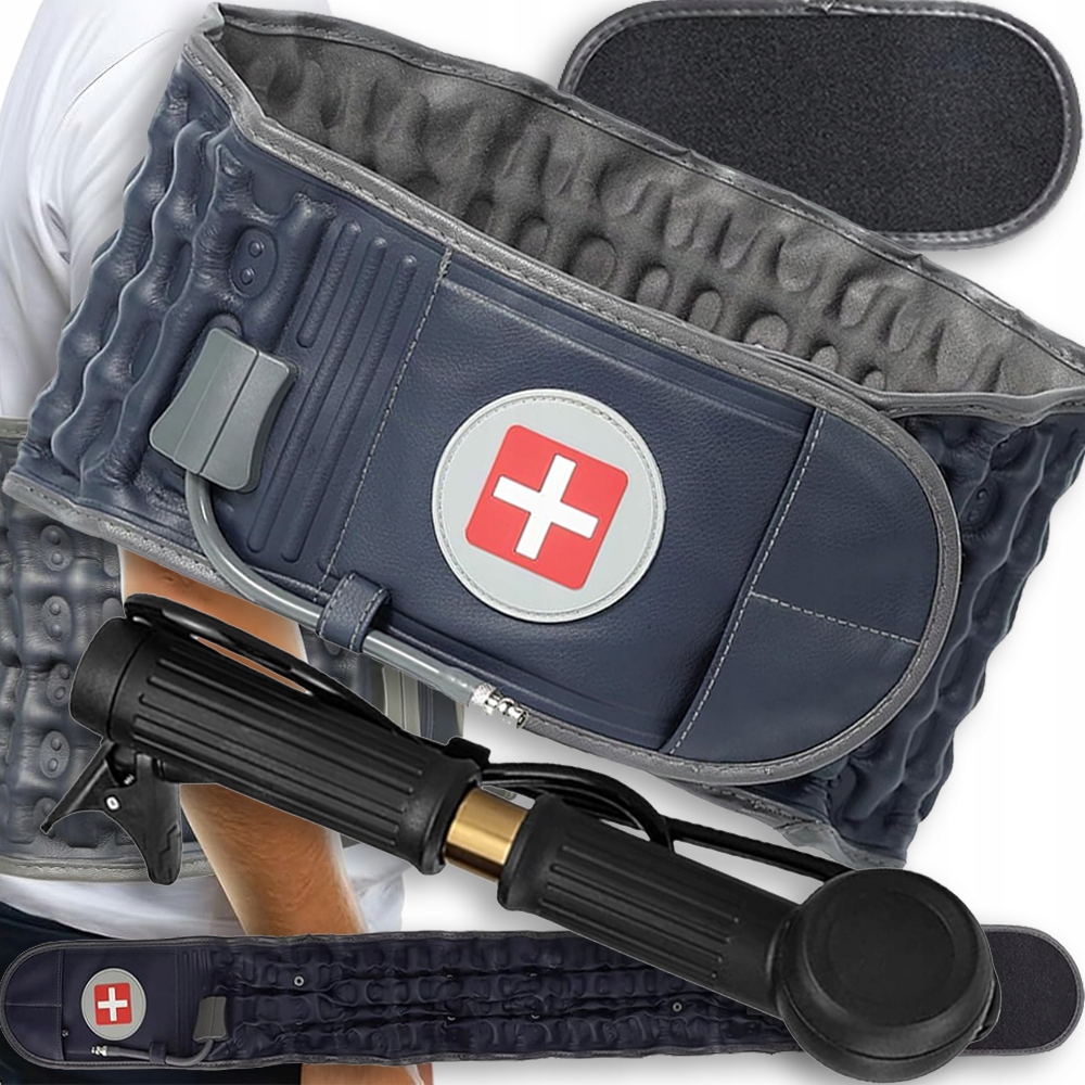 Nadmuchiwany Pas Lędźwiowy Pas Trakcyjny Do Podparcia Odcinka Lędźwiowego