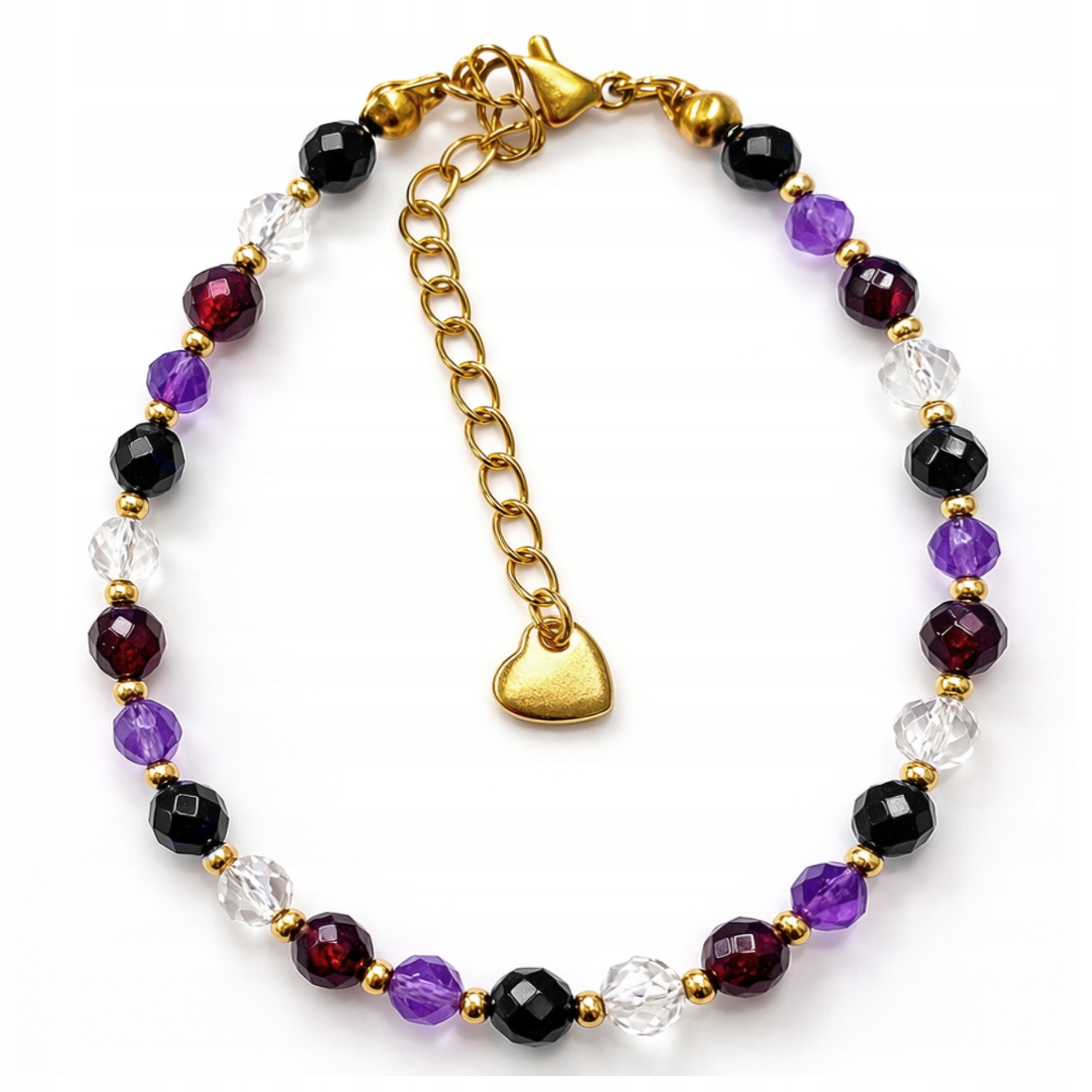 Bransoletka koziorożec Znak Zodiak zodiakalna kamienie naturalne rękodzieło