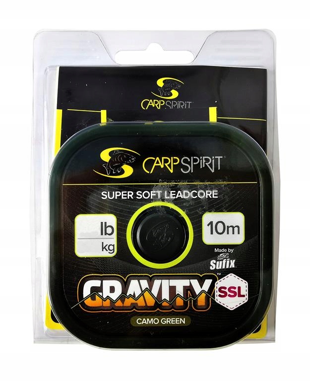 Carp Spirit Gravity Ssl 45lb 10m Camo Green