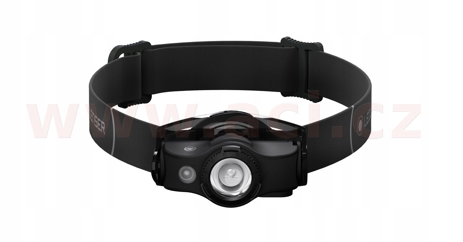 Led Lenser MH4 outdoorová dobíjecí čelovka černo-černá, dosvit 180 m, zár