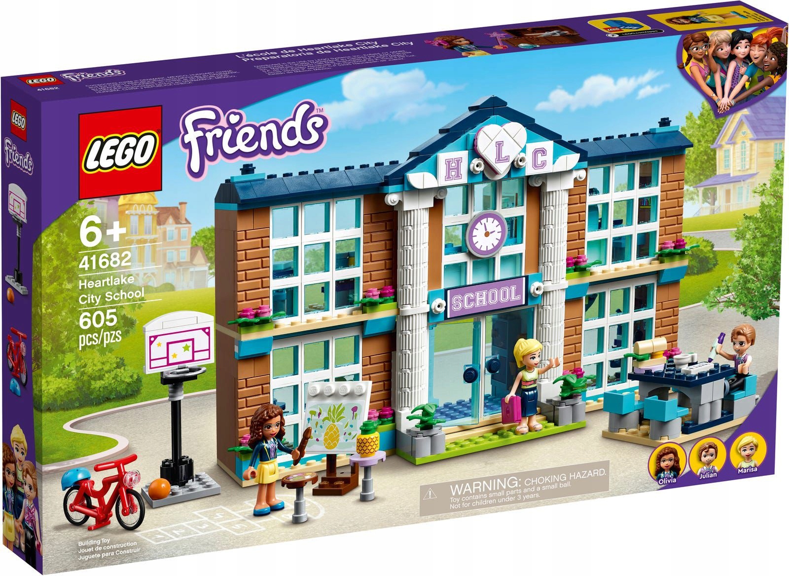 Lego Friends 41682 Škola ve městě Heartlake Nové