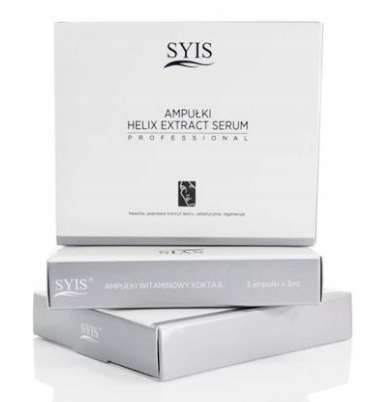 Sérum s hlemýždím slizem Syis Helix Extract 5v1 mezoterapie bez jehel 10x3 ml