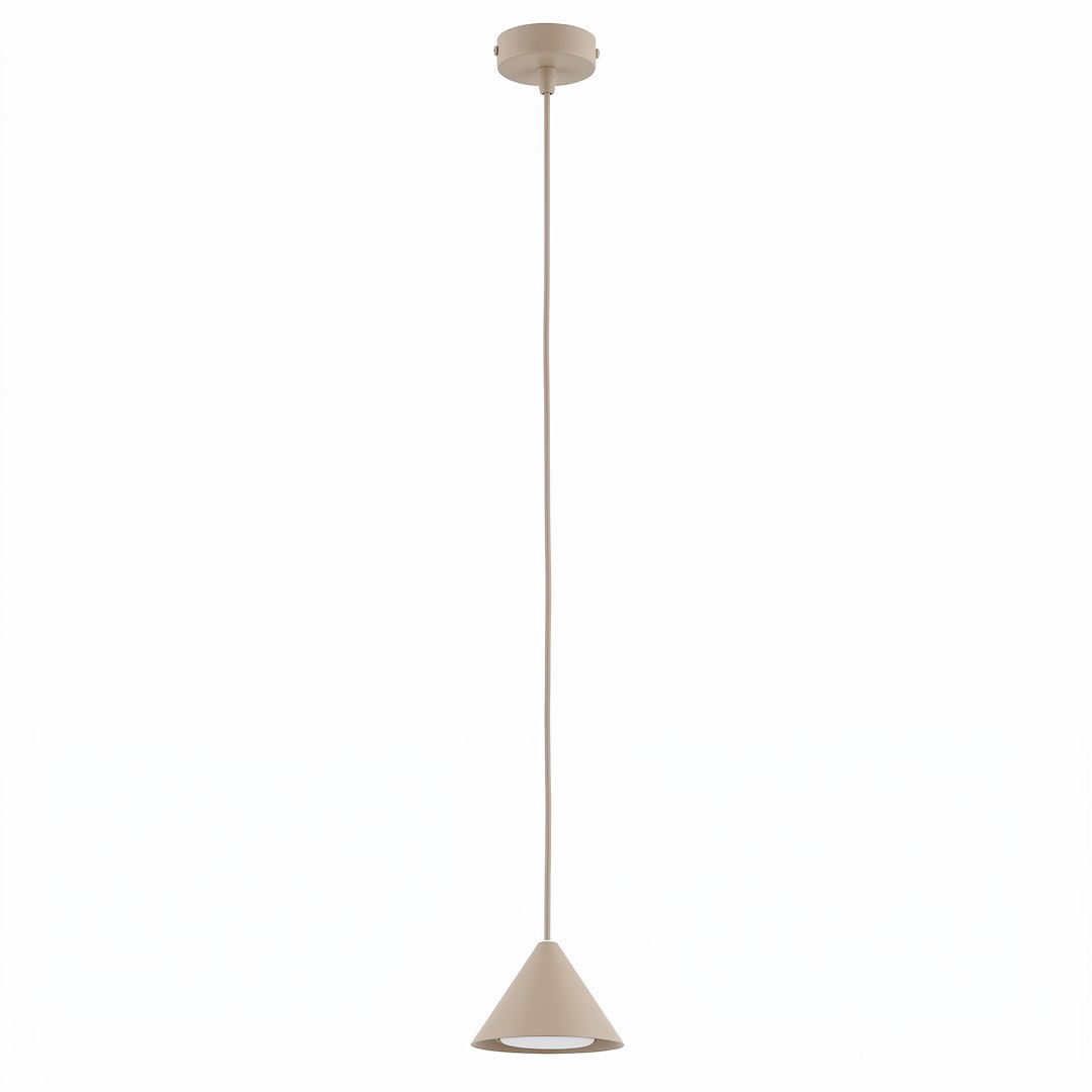 Závěsná lampa Elit 1 Mokka, 1-bodová, GX53, černá ocel, Led