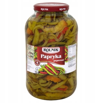 Levně Paprika peperoni Rolnik 4250 ml