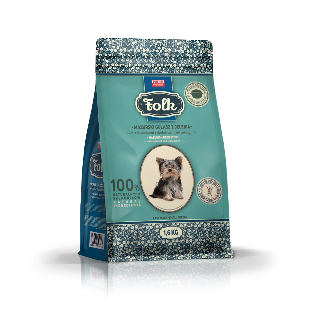 Levně Folk Mazurský jelení guláš s červenou řepou a brusinkami 1.6 kg