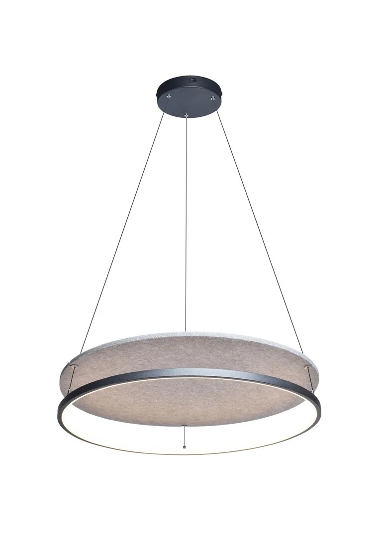 Závěsná Led lampa Rabalux Farenzo 57.5 cm černá s plstí 40 W Led