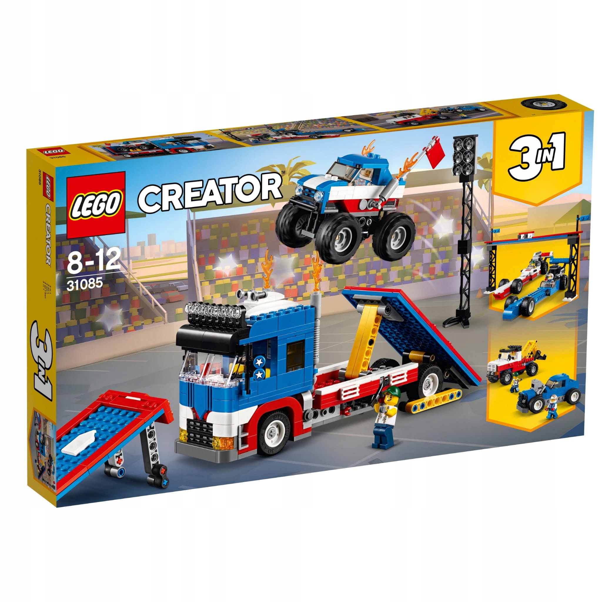 LEGO CREATOR 31085 POKAZ KASKADERSKI