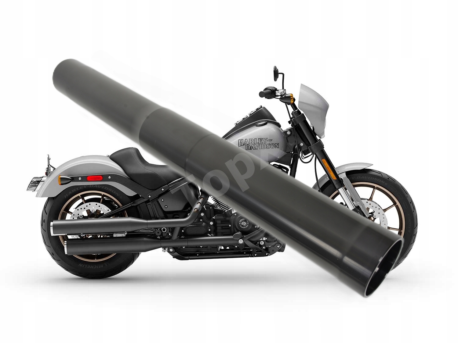 Vidlice TopX Shin Trubka tlumič pérování Odpružení Harley Davidson Low Rider S