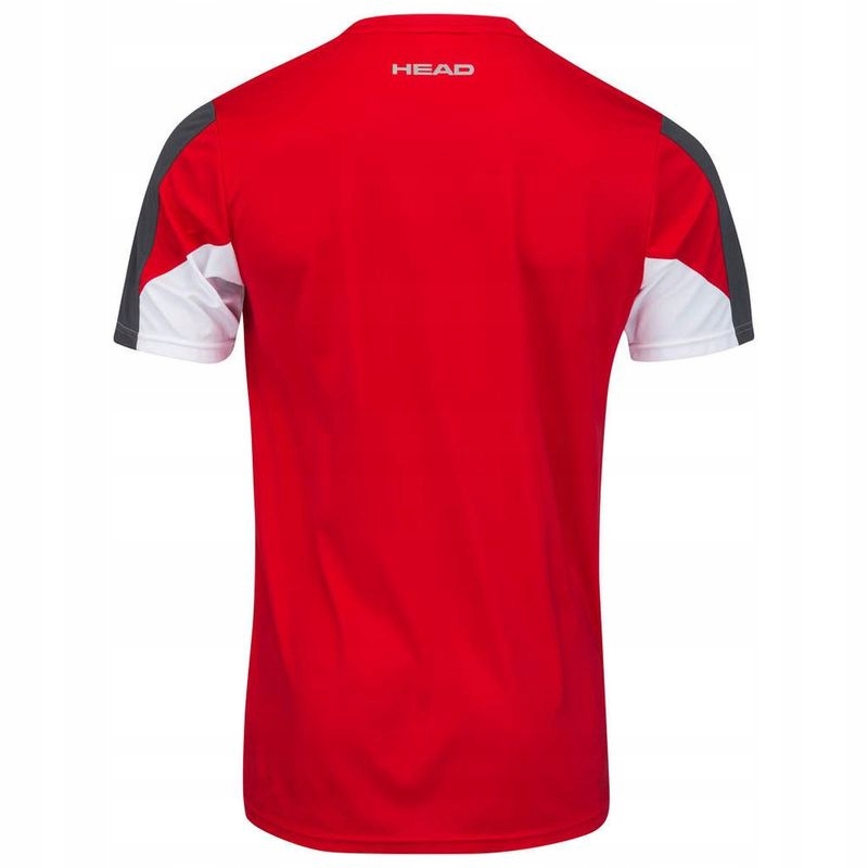 KOSZULKA CHŁOPIĘCA HEAD CLUB TECH T-SHIRT BOY 2022 RED 140 Marka Head