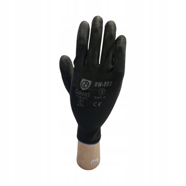 

Rękawice Poliuretanowe DW-003 Pu Czarne 10 12par
