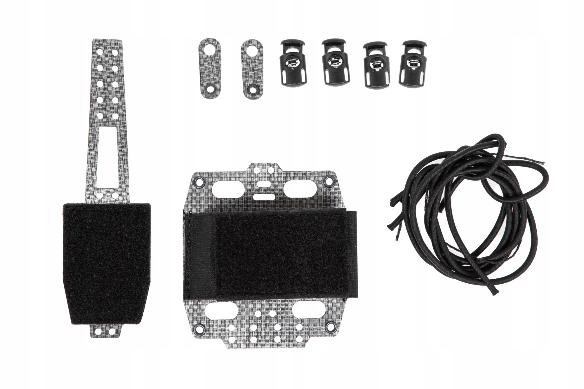 Pokrowiec na baterię Nvg na hełm Wosport typu Bridge Lightweight Czarny