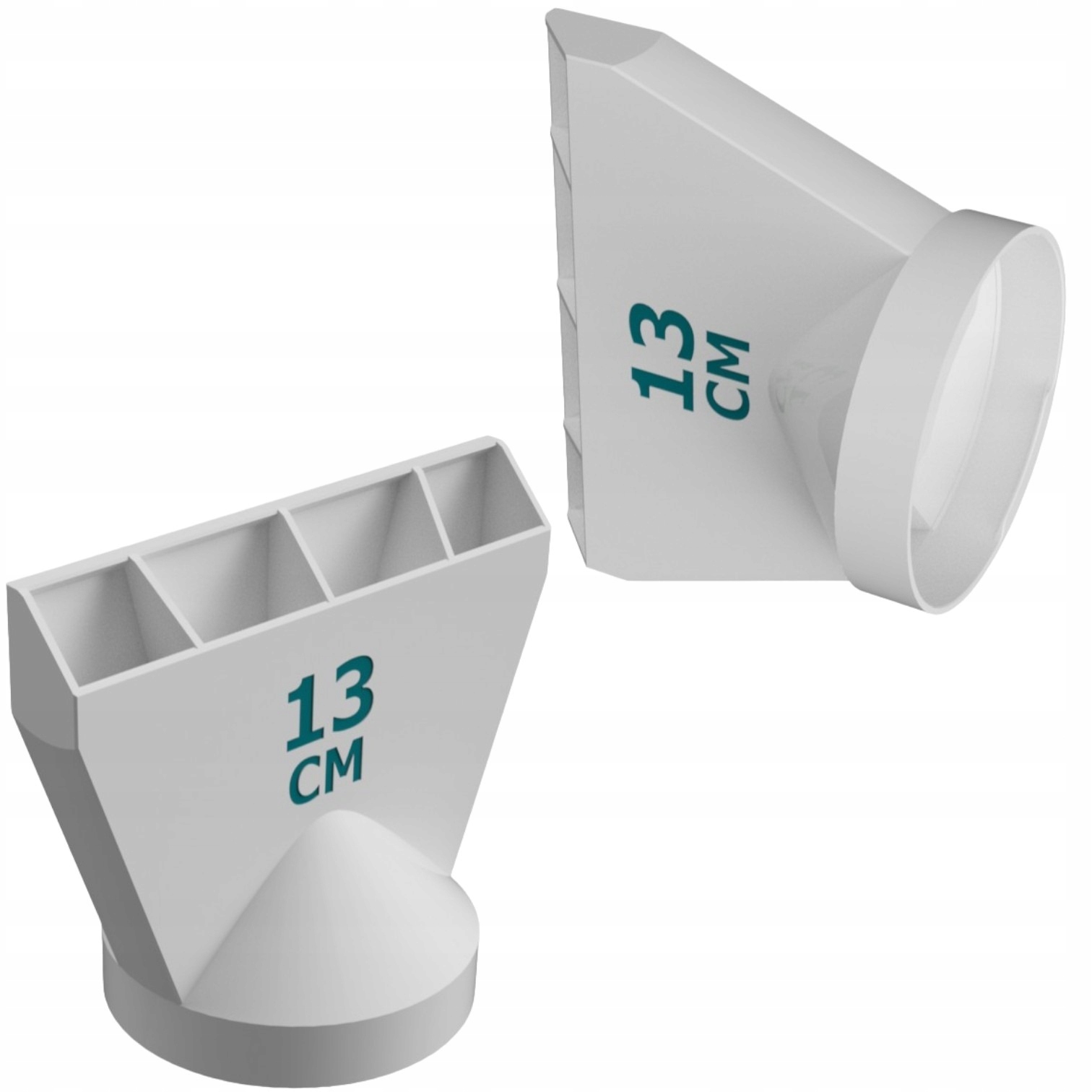 Delospro univerzální zúžená koncovka pro trubky klimatizace 13 cm