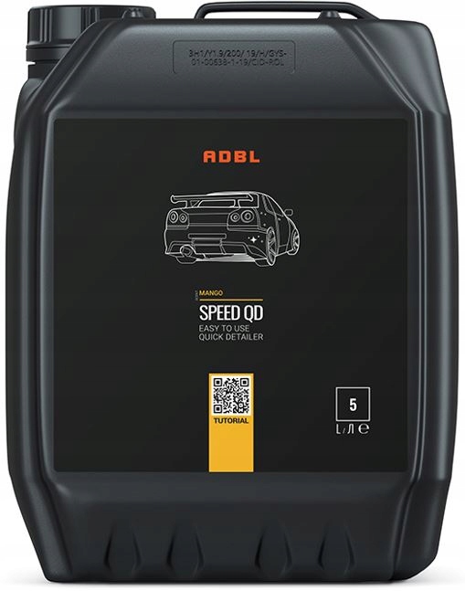 Adbl Speed QD 5L quick detailer быстрый блеск