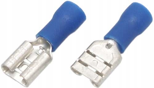 

Konektor Żeński Nasuwka Żeńska 6,3 mm 10 sztuk