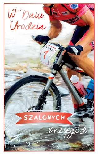 

Kartka na urodziny dla kolegi rowerzysty luz PAB3