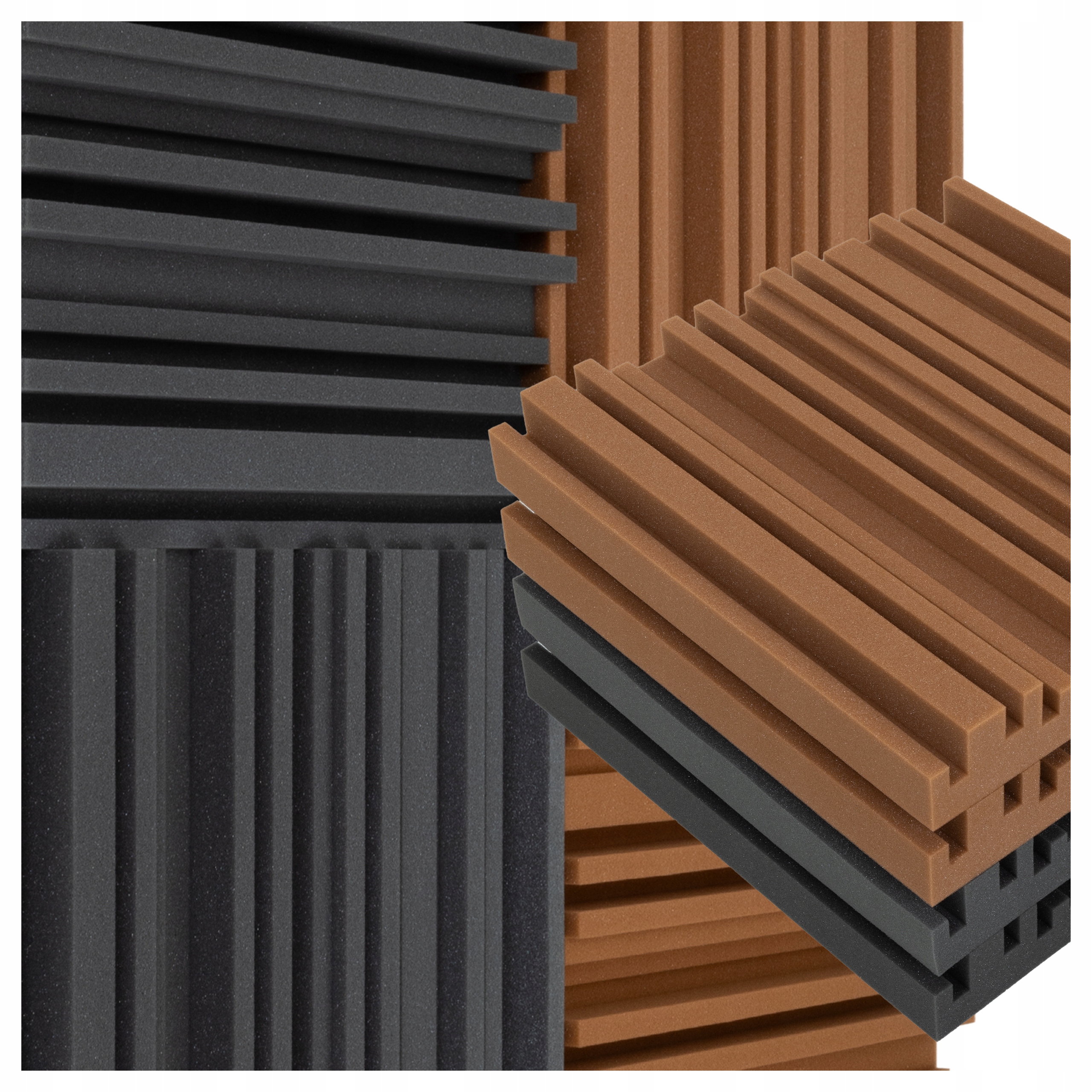 Estetická polyuretanová pěna Akustické Panely pro tlumení hluku v místnosti