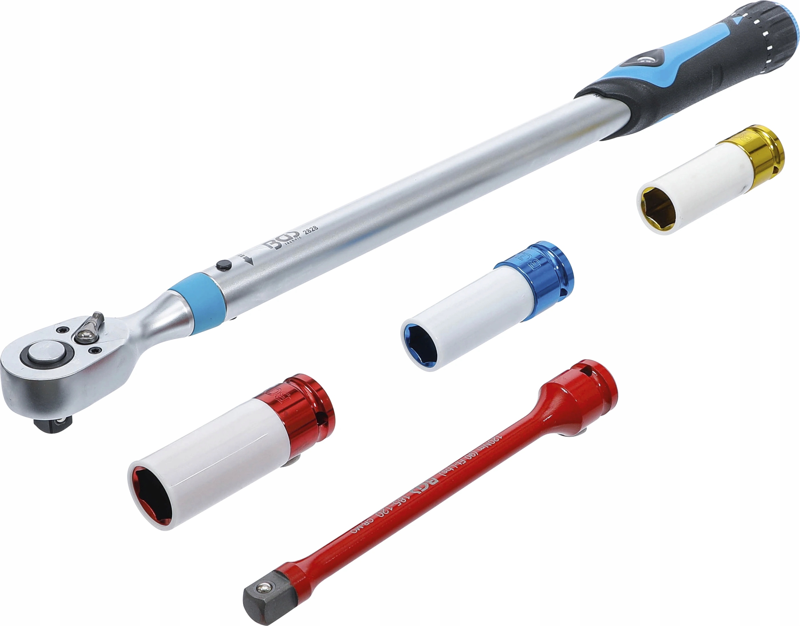 Bgs 2818, Sada momentových kľúčov 12,5 mm (1/2") 40 200 Nm