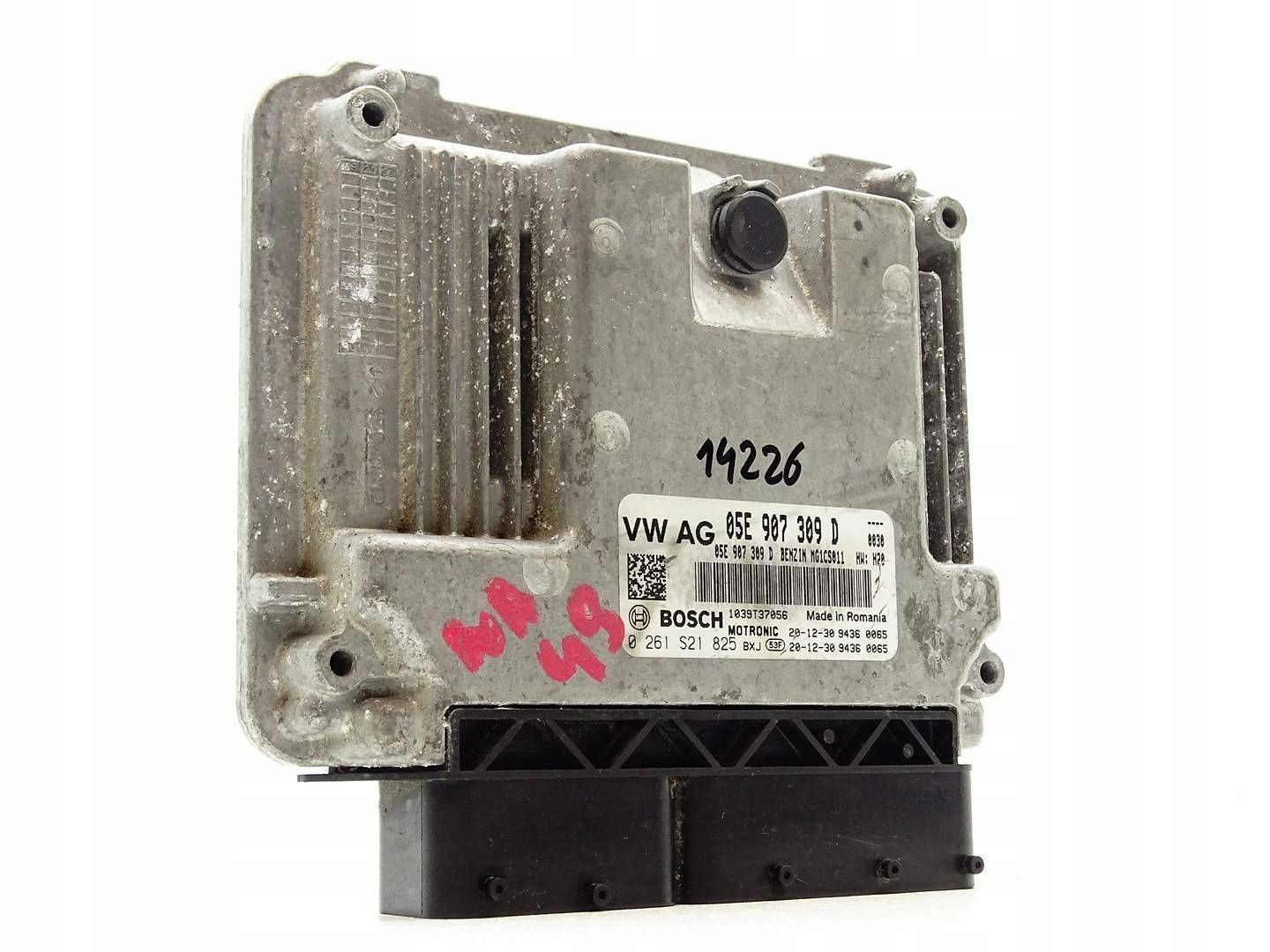 computer control unit of the engine ECU VW AUDI A3 8Y LEON IV 1.5 TSI 05E907309D