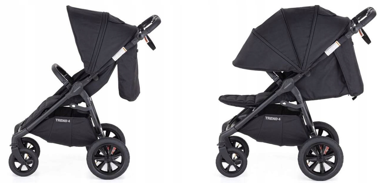 WÓZEK SPACEROWY VALCO SNAP4 SPORT TREND BLACK ASH Model SNAP 4 TREND