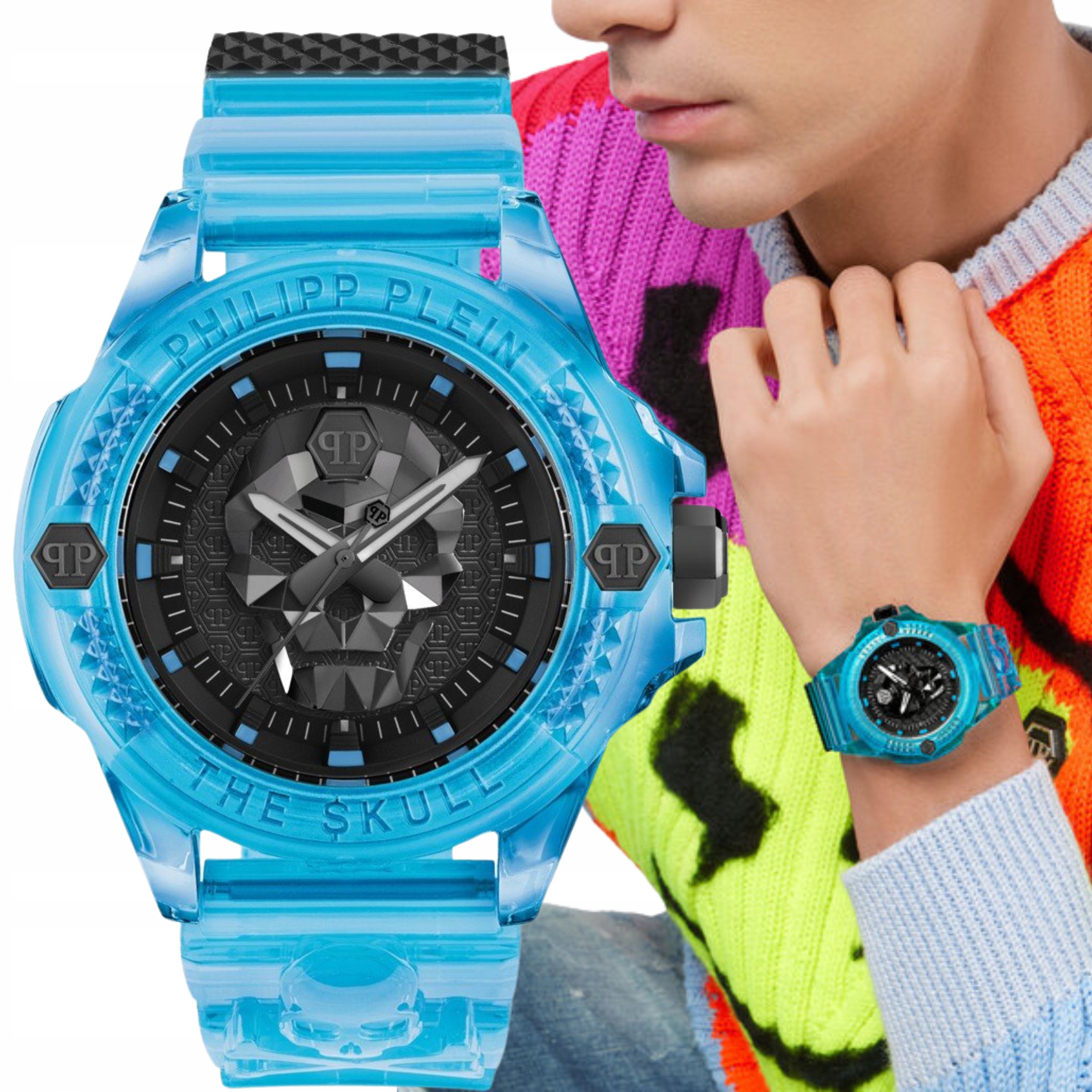 Nové Originální Hodinky Philipp Plein PWWAA0724 The $Kull