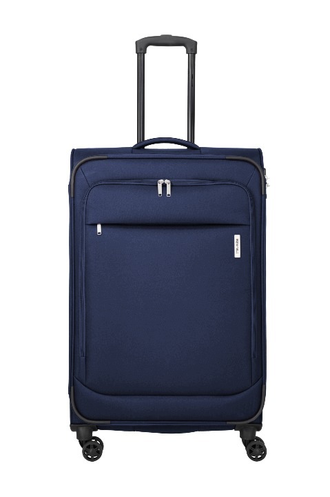 Velký kufr 77 cm L Travelite Priego, modrá barva