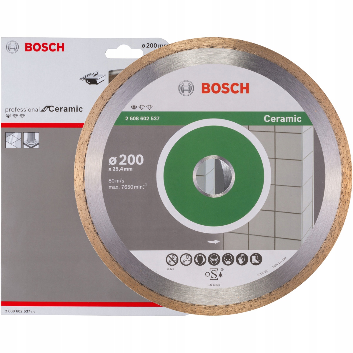 Bosch Tarcza Diamentowa 200mm ceramika gres marmur do przecinarki