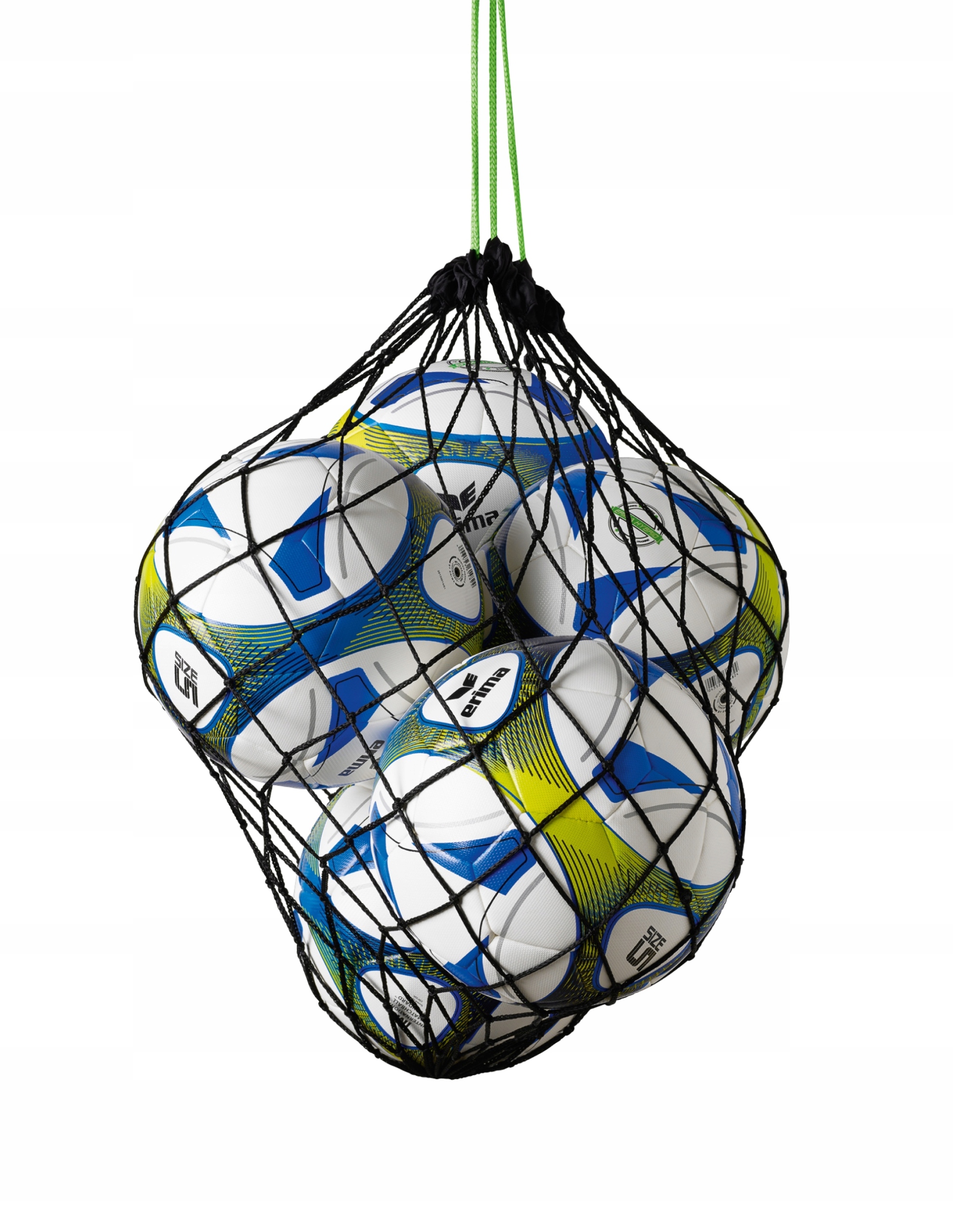 Erima 5 Balls Net Black/Green czarno- zielona