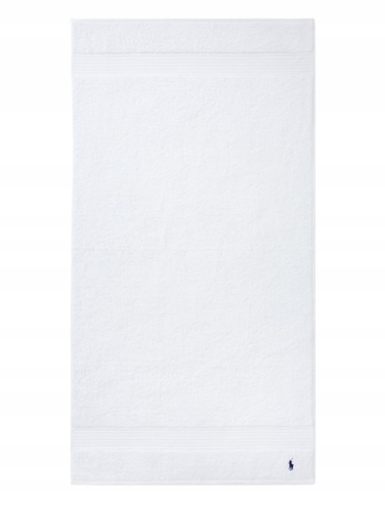 Ralph Lauren Osuška Bílá S Vyšívaným Logem 75x140 1I1B