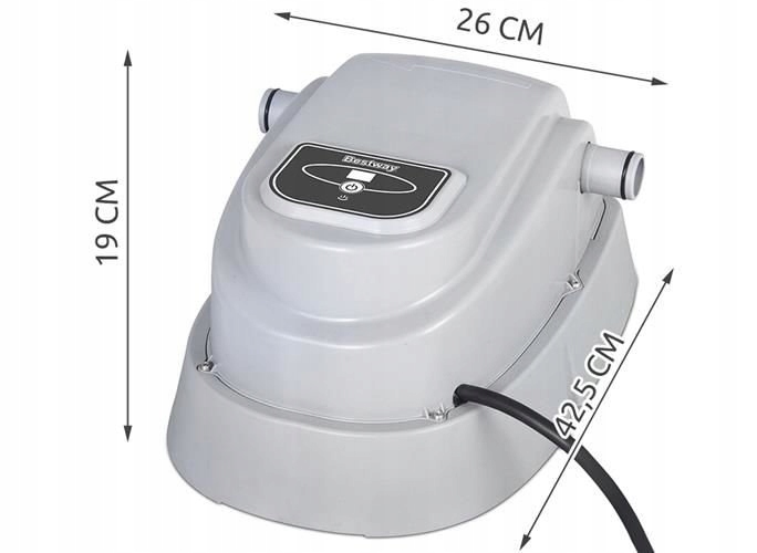 PODGRZEWACZ WODY DO BASENU BESTWAY 58259 MODEL 2024 Moc 2800 W